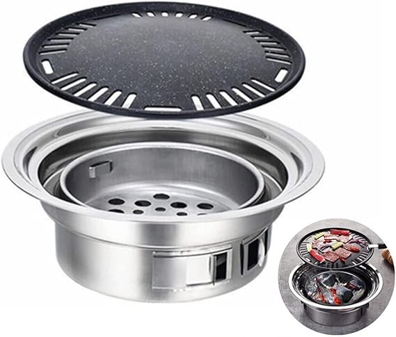 🔥 Compact Charcoal BBQ Grill 🍖✨