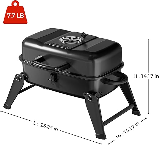 🔥🌲 CampFire Portable BBQ Grill 🍖✨🏕️