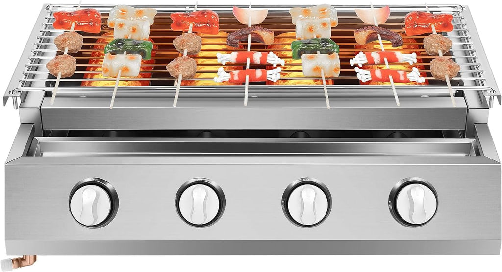 🔥 Portable Gas Griddle 🍔✨ Backyard Feast Station 🌞🍳