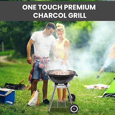 🔥 Foldable Charcoal Grill 🍖🏕️ BBQ Anywhere ✨🌞