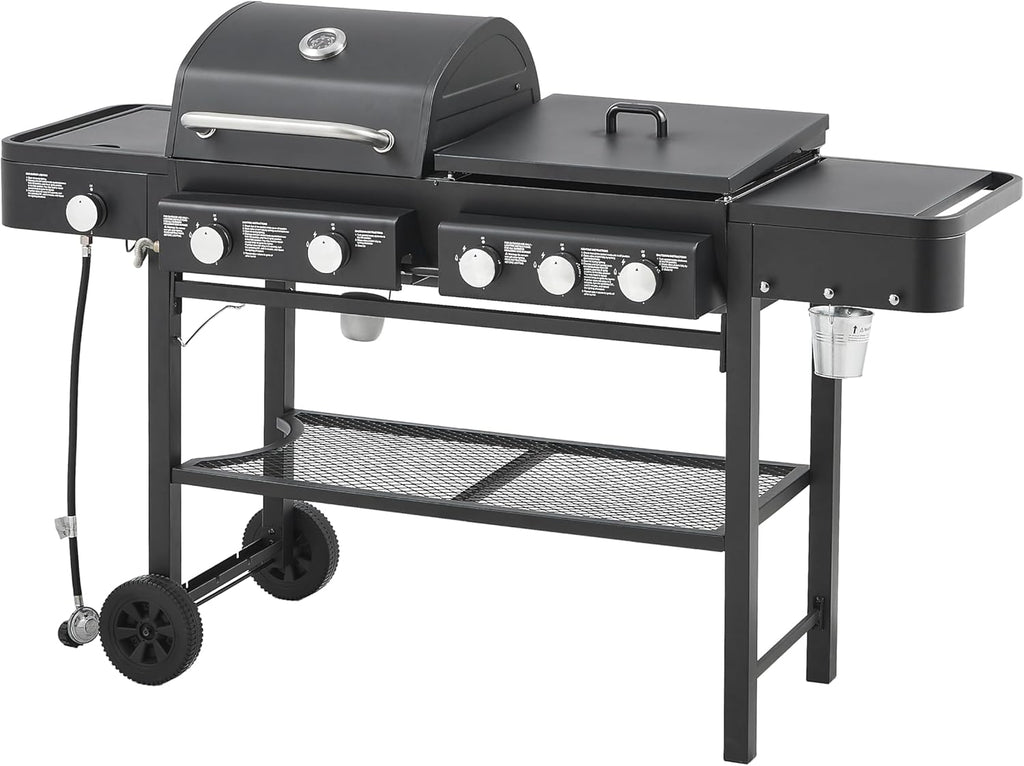🔥 Backyard 5-Burner Grill 🍖