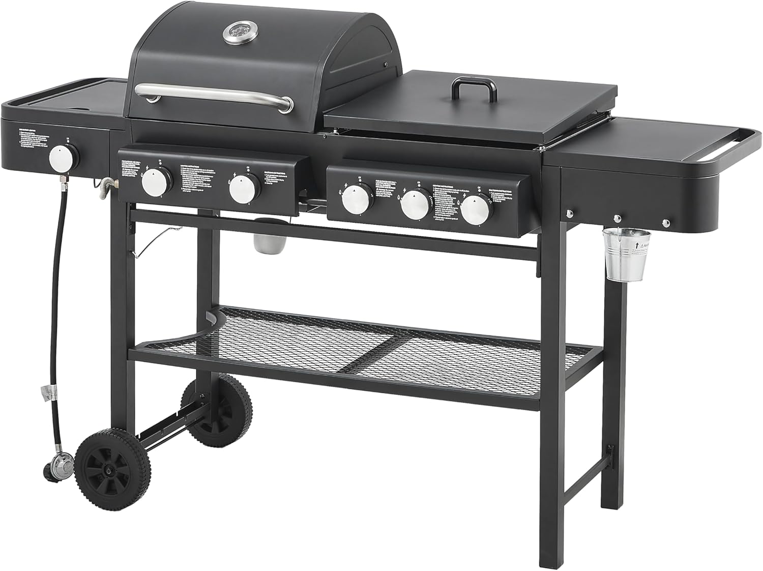 🔥 Backyard 5-Burner Grill 🍖