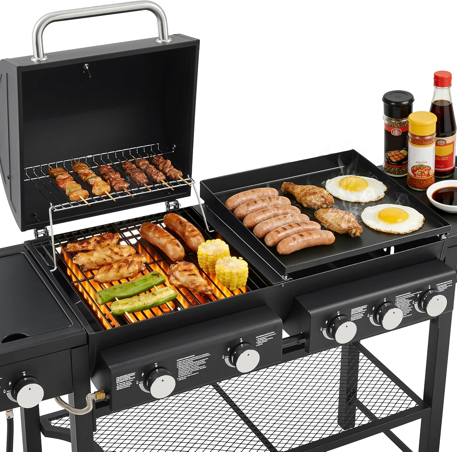 🔥 Backyard 5-Burner Grill 🍖